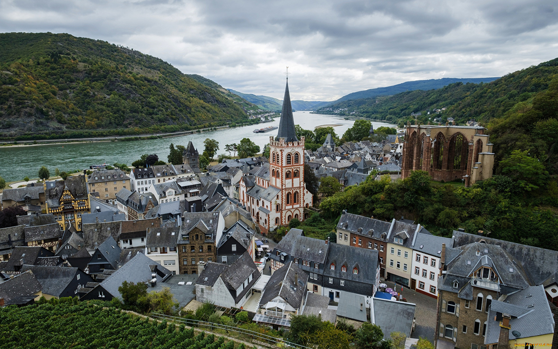 bacharach, germany, , - 